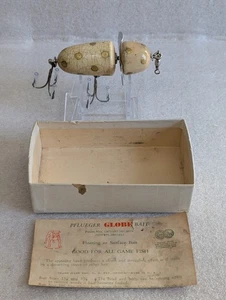 Pflueger #3770 Lumious-Gold, 2 3/4" Globe Bait, C. 1935-36 - Picture 1 of 12