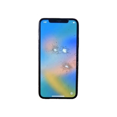 Apple iPhone X - Displayschaden ungeprüft - Space Grau (Ohne Simlock) - Bild 1 von 2