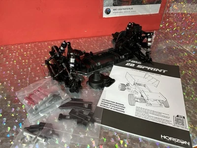 Losi 22S Sprint Blue 1/10 2 Wheel Drive Roller Slider Chassis LOS-1387T1 - Image 1 of 4