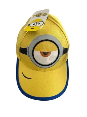 Despicable Me Minions Toddler Boy baseball Cap Age 2-4 Adjustable closure - image 1 of 4