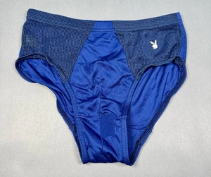 80er Jahre PLAYBOY BUNNY Herren Vintage Mesh Unterwäsche Gay - Bild 1 von 10