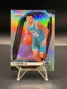 KJ Simpson Jr. 2024-25 Panini Prizm RC True Silver Prizm #247 Hornets - Picture 1 of 2