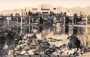 # K2128 SANTA BARBARA, CA. REAL PHOTO POSTCARD, SAMARKAND HOTEL - Picture 1 of 2