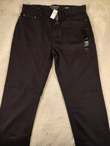 Banana Republic Travel Jean Slim Fit Men 34 BLK Chino Performance Washwell Trav - Picture 1 of 20