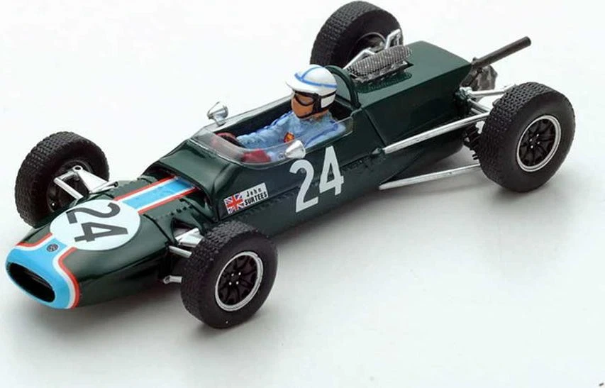 Coche modelo Matra MS5 John Surtees #24 1966 Grand Prix de Reims F2 escala 1:43 Foto 1 de 1