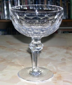 Waterford Crystal - Champagne Glass, Curraghmore Pattern, 5 1/2" Tall - Picture 1 of 1