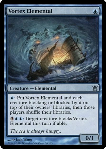 Vortex Elemental 56/165 Born of the Gods MTG Uncommon - Image 1 of 1