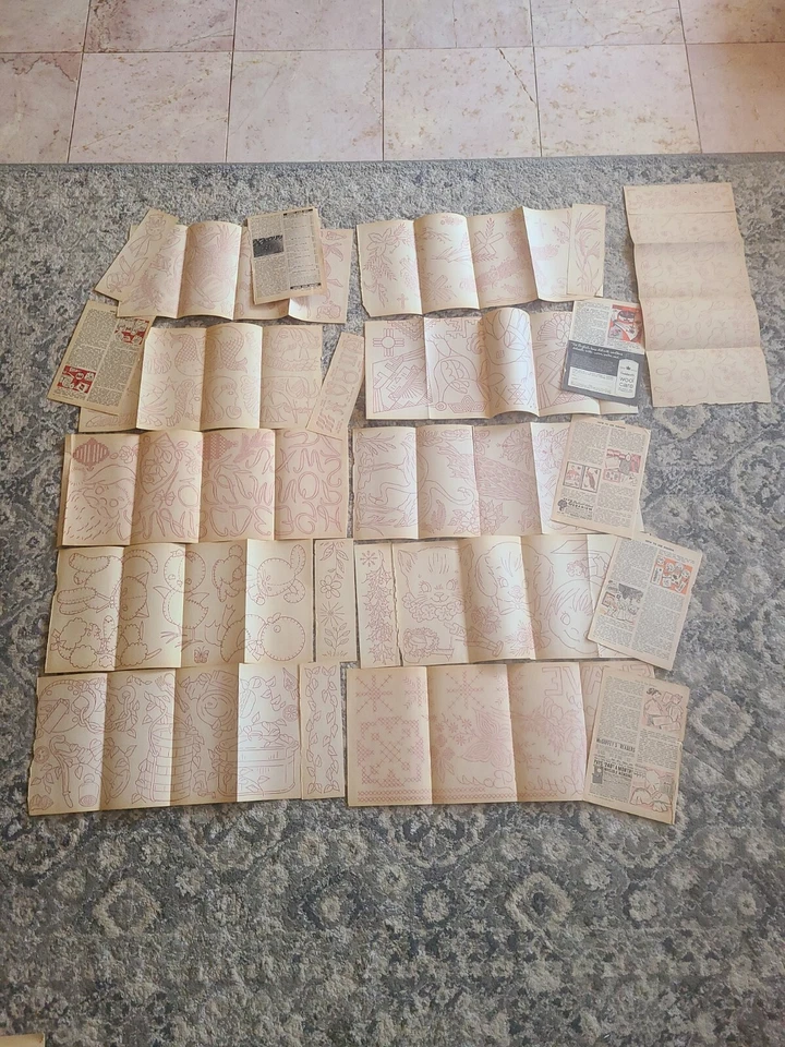 Mixed Lot of 11 Sewing Pattern Paper. Some with design sheets. Great Condition  - Image 1 of 4