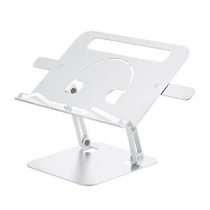 Foldable Desktop Laptop Stand with Adjustable Angled for Comfortable Viewing - Photo 1/8