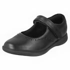Girls Clarks School Shoes, Rip Tape Hook And Loop Strap Fastening: Etch Craft