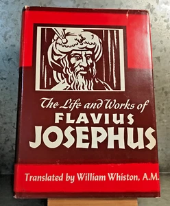 The LIFE and WORKS of FLAVIUS JOSEPHUS Translated by William Whiston HC w DJ Ex - Picture 1 of 14