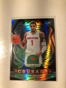 2020-21 Panini Prizm Draft Picks OBI TOPPIN Silver Crusade Hyper Card RC - Picture 1 of 1