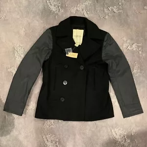 Denim & Supply Ralph Lauren Jacket Men's Coat Wool Nylon Black Size M - Picture 1 of 24