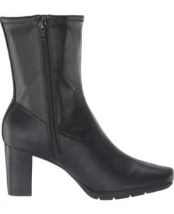 Aerosoles Women's Cinnamon Mid Calf Boot Black, Size 11 Wide - Picture 1 of 3