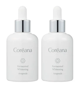 Coreana Fermented Whitening Ampoule 50ml x 2pcs Moisturizing K-Beauty - Picture 1 of 6