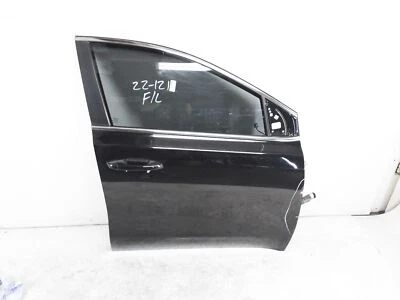 2017 - 2020 起亚 Sportage 前乘客门 - 樱桃黑色 * 深划痕 * — 第 1/4 张图片