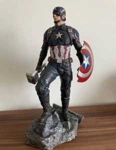 Statue Captain America 40 cm collection Avengers Endgame cinema movie collection - Imagen 1 de 6