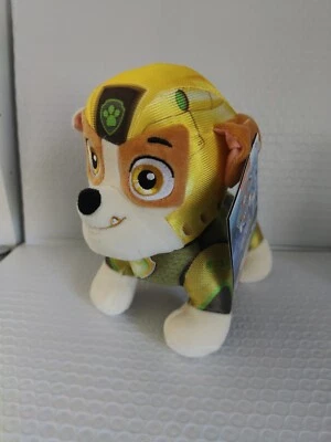 Плюшевое мягкое животное PAW Patrol Aqua Rubble новое с биркой - Изображение 1 из 4