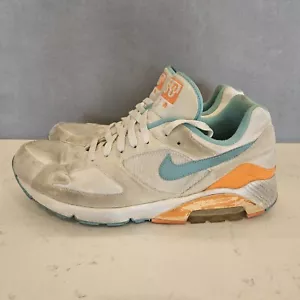 Nike Air Max 180 Paradise Aqua Vintage Sneakers 2010 Size US 12 UK 11 - Foto 1 di 8