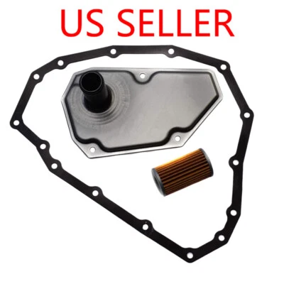 Filtros de aceite de transmisión 3 piezas con junta de bandeja para Nissan Sentra Versa 2012-2019 Foto 1 de 4