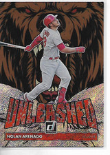 2022 Donruss Nolan Arenado Unleashed Insert Rapture Parallel
