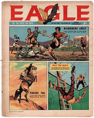Eagle Vol 13 #26, 30th June 1962. VG/FN. Dan Dare. From £4* • 4.99£