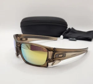 OAKLEY Custom FUEL CELL Brown Smoke w/ New Gold Polarized Sunglasses AUTHENTIC!  - Picture 1 of 4