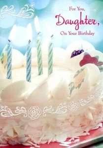 For You Daughter, On Your Birthday - Birthday Greeting Card - 1276C - Picture 1 of 2