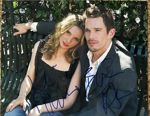Ethan Hawke & Julie Delpy signed 8x10 photo in person. Before Sunset - Picture 1 of 1