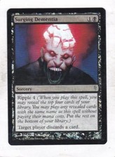 Magic: MTG: Coldsnap: Foil: Surging Dementia