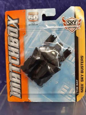 Matchbox MBX Skybusters MOC The Bat 2012 Yellow  - Image 1 of 2