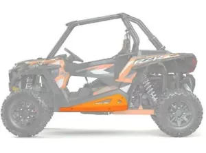 OEM Polaris RZR Low Profile Rock Sliders 2881587-446 - Foto 1 di 5