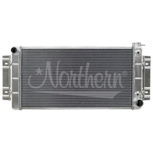 Northern 205142 55-57 Chevy Hotrod Belair Crossflow Conversion Aluminum Radiator - Foto 1 di 2
