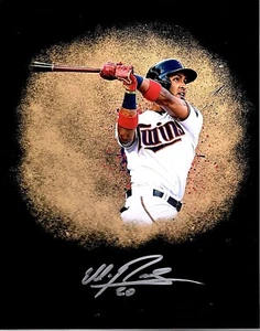 Eddie Rosario Minnesota Twins Autographed Signed 11x14 Photo LOM COA (PH1090) - Picture 1 of 2