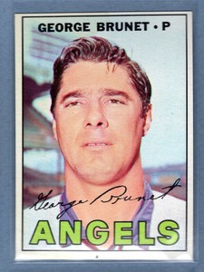 1967 Topps #122 George Brunet EX-MT  GO263