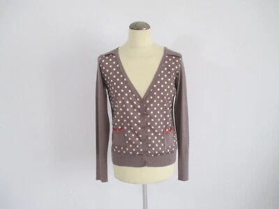 Strickjacke  ✮BEST CONNECTIONS by HEINE✮  Gr.38  Polkadots   Material-Mix  ✮NEU✮ - Bild 1 von 4