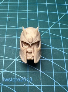 1:18 Zombie Magneto Head Sculpt Carved For 3.75" Male Action Figure Body Soldier - Picture 1 of 6