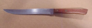 Vintage Stainless Forgecraft USA Serrated Carving Knife 8" Blade - Picture 1 of 8