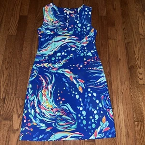 New Without Tag ~ Aryeh Tropical Print Cap Sleeve Dress ~ Small - Picture 1 of 4