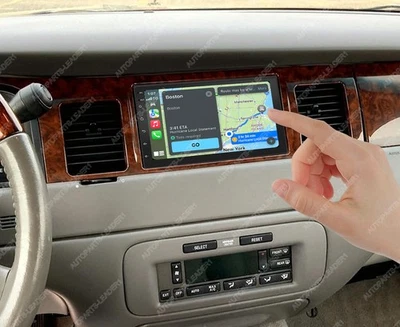 PARA LINCOLN TOWN 1998-2002 7" CARPLAY ANDROID 15.0 GPS NAVEGACIÓN COCHE RADIO ESTÉREO GPS Foto 1 de 4