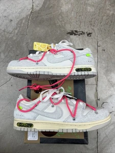 Size 9 - Nike Off-White x Dunk Low Lot 17 of 50 EUR 42.5 / DJ0950-117 - Picture 1 of 7