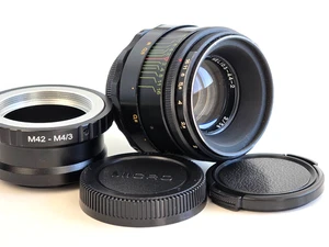Helios-44-2 58mm F/2.0 USSR Lens For Panasonyc, Olympus Micro 4/3! s/n: 81056210 - Picture 1 of 14