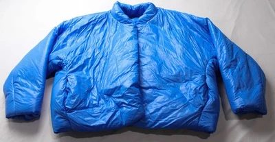 YZY x GAP Men's Round Oversized Open-Front Puffer Jacket LB3 Blue Size XL - Image 1 of 4