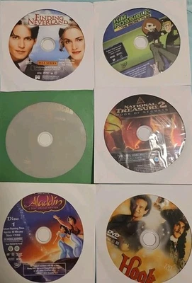 Finding Neverland Kim Possible Madagascar Natl Trs Aladdin Hook DVD only/No Case - Image 1 of 4