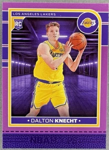 Dalton Knecht Color Match Púrpura 2024-25 PANINI NBA AROS PÚRPURA SP LAKERS #247 - Imagen 1 de 2