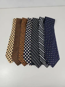 Robert Talbott Mens Tie Lot Of 7 - Picture 1 of 12