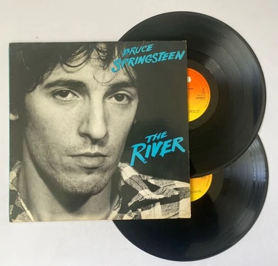 Bruce Springsteen - The River 2 x LP Record Inners 88510 Holland CBS 1980 Vg+ - Image 1 of 4