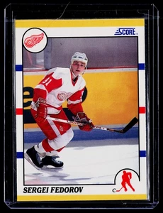 1990-91 Score Rookie and Traded #20T Sergei Fedorov - Picture 1 of 2