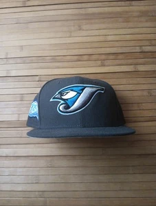 Cappello Berretto Grigio New Era Toronto Blue Jays Fitted 7 3/8 25° Anniversario - Foto 1 di 7