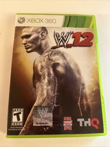 WWE '12 (Microsoft Xbox 360, 2011) CIB con manual. Probado. ¡Envío rápido! - Imagen 1 de 6
